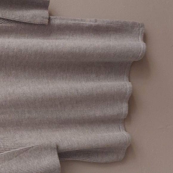 INC INTERNATIONAL CONCEPTS Light Grey Cashmere Blend Long Sleeve Tunic Sweater - Picture 7 of 11